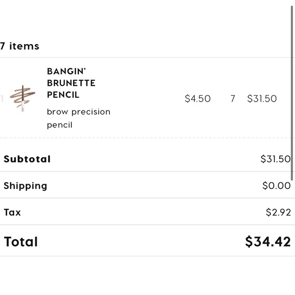 Colourpop Bangin’ Brunette Eyebrow Pencil - Picture 6 of 8